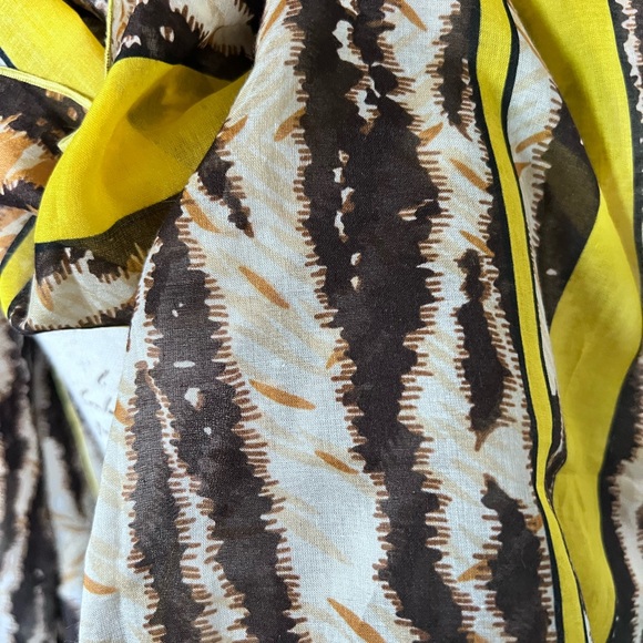 Dolce & Gabbana Scarf large 100% Cotton Animal Print 30” X 70” New with Tags - Picture 6 of 15